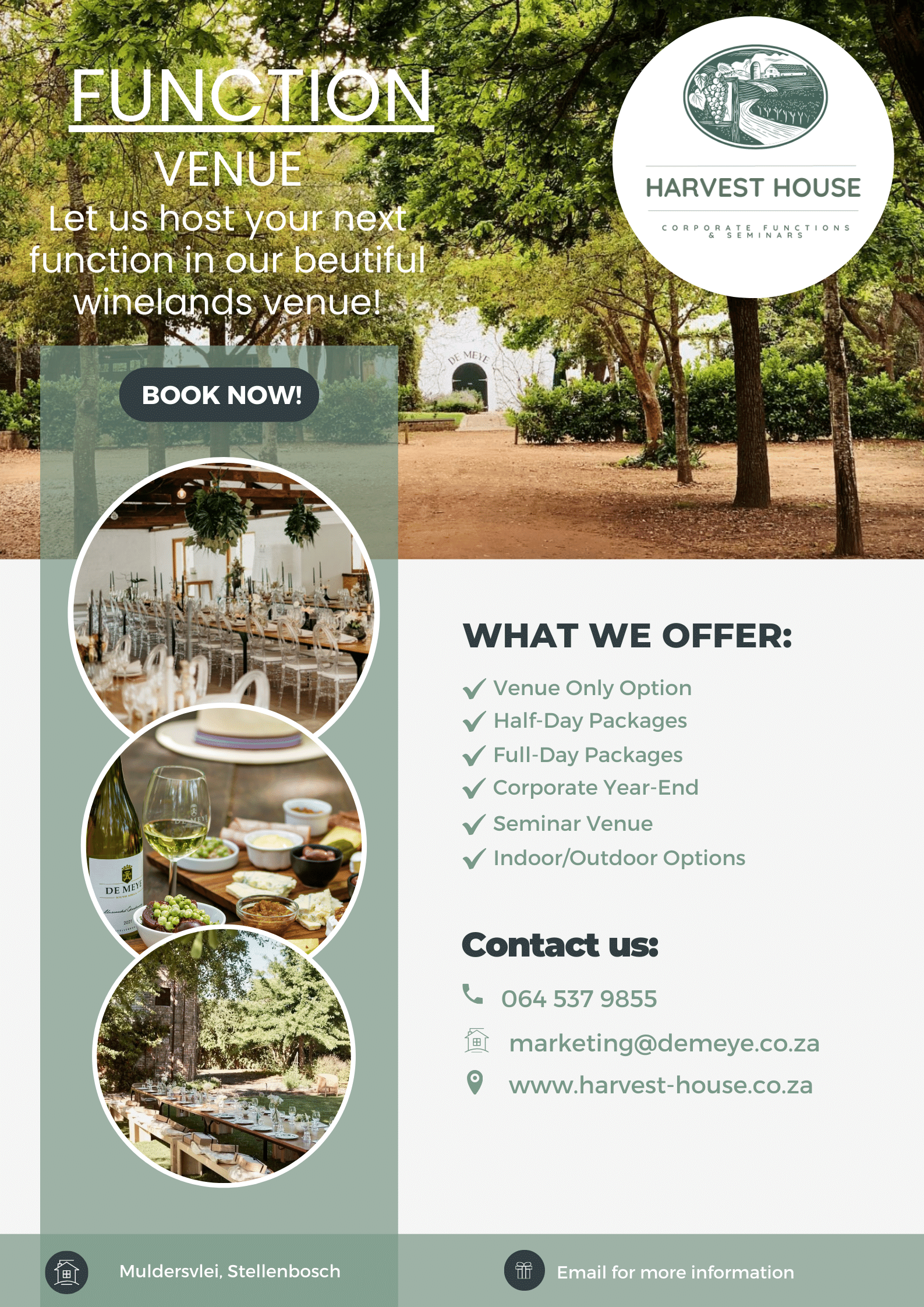 HARVEST HOUSE ADVERT (3) HARVEST HOUSE ADVERT (3)